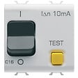 GEWISS - Disjoncteur différentiel 1P+N 16 A - 10 mA - 230 V - 3 kA - ChoruSmart 2 modules Blanc - GEWISS - GW10488 - vignette