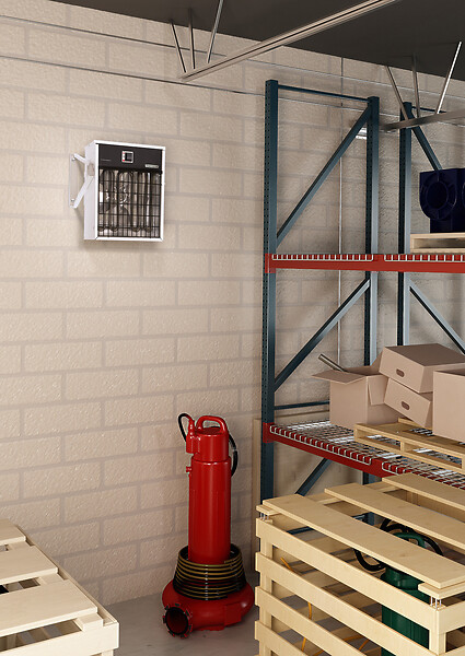 THERMOR - Aérothèrme Airtherm digital 30/20 KW Supports de fixation murale fournis - THERMOR - 486311 - large