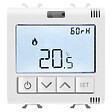 GEWISS - Thermostat connecté ChoruSmart Blanc brillant mesure temp/humidité Zigbee - GEWISS - GW10709 - vignette