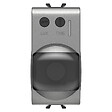 GEWISS - Détecteur de mouvement infrarouge ChoruSmart Titane à encastrer 1 module - GEWISS - GW14594 - vignette