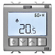 GEWISS - Thermostat connecté ChoruSmart Titane mesure temp/humidité Zigbee - GEWISS - GW14709 - vignette