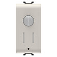GEWISS - Détecteur de mouvement connecté ChoruSmart Beige satiné à encastrer 1 module - GEWISS - GW13856 - vignette