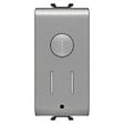 GEWISS - Détecteur de mouvement connecté ChoruSmart Titane avec technologie Zigbee et sortie NO 2A - GEWISS - GW14856 - vignette