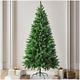 TECTAKE - Sapin de Noël artificiel moulé par injection avec support métallique vert - vignette