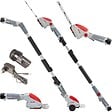 IKRA - Cisaille à gazon et Taille buisson Télescopique sans fil à batterie 12V Inclus 2 lames 10cm et 20cm Chargeur 12V IKRA - vignette
