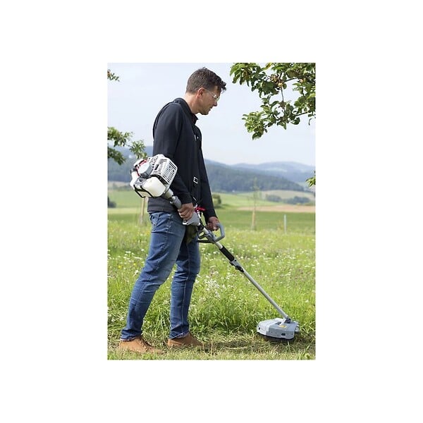 IKRA - Outils de Jardin Multifonction Thermique 4 en 1 Taille haie + Élagueuse + Débroussailleuse (lame et bobine) IKRA - large