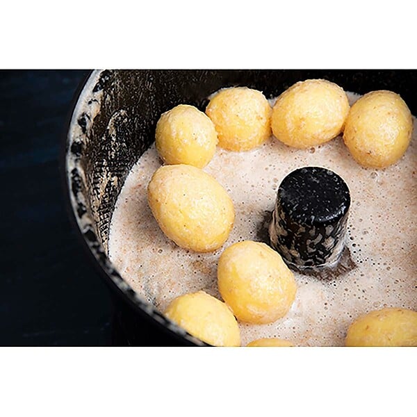 GASTRONOMA - Eplucheuse à Pommes de Terre Électrique 85W avec Essoreuse à Salade - Robot Eplucheur automatique Noir Gastronoma - large