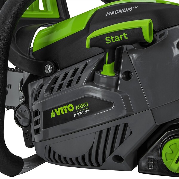 VITO - Tronçonneuse thermique 50cm3 Lame 55 cm Guide OREGON Moteur 2T Carburateur Walbro VITO - large