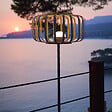 LUMISKY - Lampadaire extérieur sans fil STANDY BAMBOU H150cm - vignette