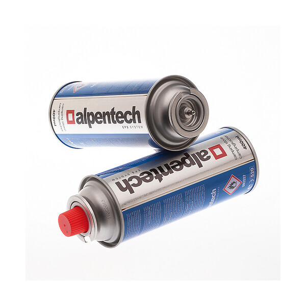 ALPENTECH - Pack de 8 cartouches gaz ALPENTECH 250g butane Bouteille de gaz UN2037 Bonbonne pour réchauds et désherbeurs thermiques - large