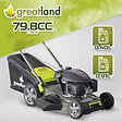 GREATLAND - Tondeuse thermique tractée 167CC avec moteur Honda, mulching et éjection latérale - vignette