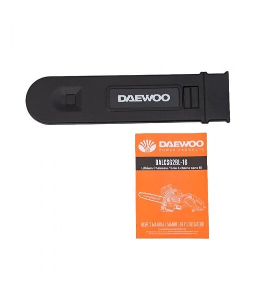 DAEWOO - PACK Tronçonneuse électrique 62V DAEWOO 40 cm avec batterie 2,5 Ah et chargeur - DALCS62BL-16 - large