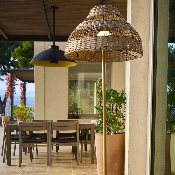 LUMISKY - Lampadaire extérieur sans fil ELION H168cm - large