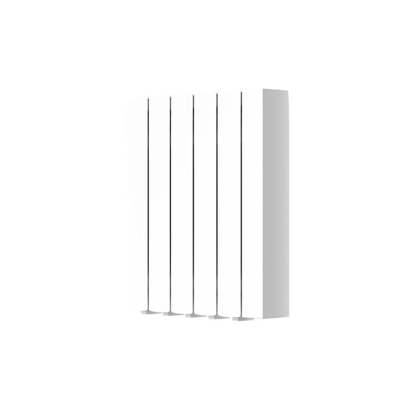 HEALLUX - Radiateur à inertie fluide - Blanc - 1000W - large