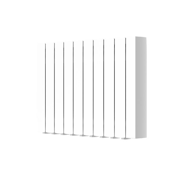 HEALLUX - Radiateur inertie fluide - Blanc - 1800 W programmable et sécurisé - large