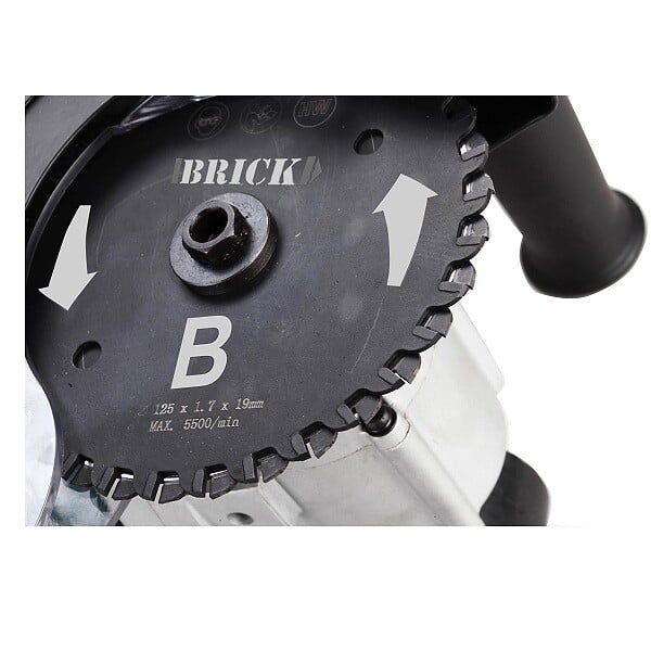 BRICK - Brick - Scie Double Lame Multi-matériaux 125mm 1200w - Bscdl1200-125bm - large