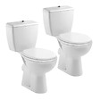 JACOB DELAFON - Lot de 2 WC à poser sortie horizontale Eolia avec abattant - vignette