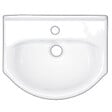 NATUREL - Naturel Lavabo Pro 43x34 cm trou pour mélangeur au milieu (HA5640) - vignette