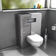 WEDI - Habillage bati support Wedi I Board avec revetement Wedi I Board top stone gris - vignette