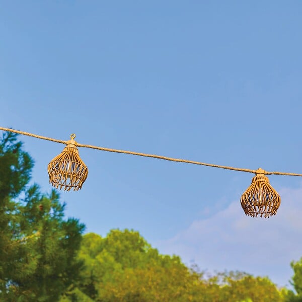 LUMISKY - Guirlande solaire ROTILIA HYBRID 10 ampoules 8M - large