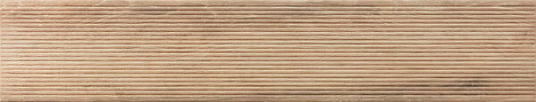 CERAM - Carreau de sol extérieur Deck Borneo Straw - 23x120cm - large