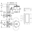 GROHE - Colonne bain douche thermostatique Vitalio Start System chromé + Panier douche Start Cube - vignette