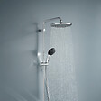 GROHE - Colonne bain douche thermostatique Vitalio Start System chromé + Panier douche Start Cube - vignette