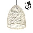 LUMISKY - Suspension solaire bohème PAULO SOLAR H45cm - vignette