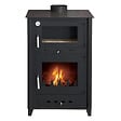 INTERSTOVES - Poêle à bois avec four Rosa 10 | Bûches 50cm - - vignette