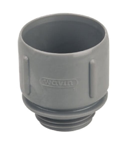 WAVIN - Manchette VIS PVC double Femelle adaptable pour bouchon D50 - WAVIN - 3025858 - large