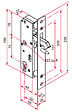 TIRARD - SERRURE ENCAST GK PORTAIL COULI - vignette