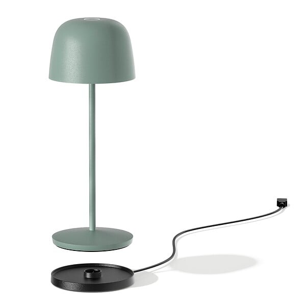 LUMISKY - Lampe de table sans fil SOPHIA Vert H28cm - large