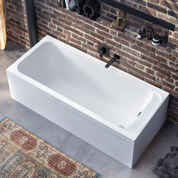 VILLEROY ET BOCH - Baignoire droite 160 X 70  Architectura acrylique - large