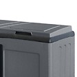 ARTPLAST - Cache Poubelles de tri Selectif 2 Sacs Meuble mi- hauteur Dim 68 x 37 x 84cm 2 Anneaux de support de sac 2 Portes Art Plast - vignette