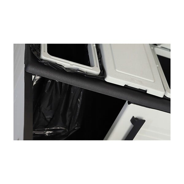 ARTPLAST - Abri Poubelles de Tri Sélectif 3 Sacs Recyclage Gestion des Déchets – Intérieur Extérieur 68 x 37 x 90 cm Art Plast - large
