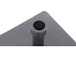 HABITAT ET JARDIN - Pieds de parasol a lester 45 x 45 cm avec roulettes - 18 kg - Noir - vignette