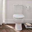 JACOB DELAFON - WC à poser sans bride sortie horizontale Gaspard avec abattant frein de chute et déclipsable + gel WC - vignette