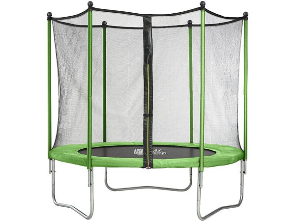 HABITAT ET JARDIN - Trampoline "Yoopi 2" - Ø 3.05 m - Vert - large