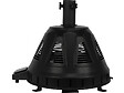 HABITAT ET JARDIN - Pied chauffant de parasol "Colas" 1500W - Noir - vignette