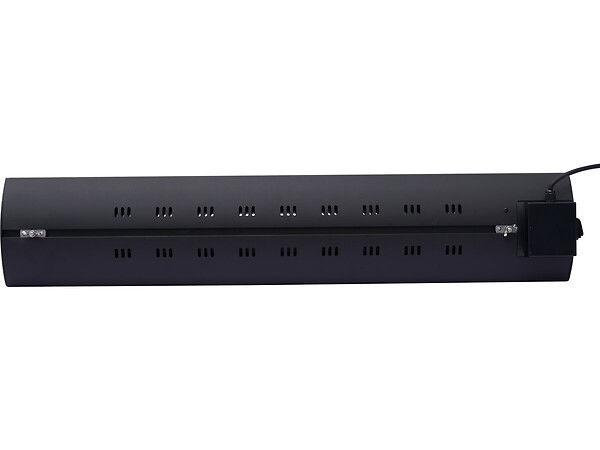 HABITAT ET JARDIN - Chauffage électrique radiant en fibre de carbone "Bola" - 2000W - Noir - large