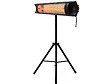 HABITAT ET JARDIN - Chauffage électrique radiant en fibre de carbone "Bola" - 2000W - Noir - vignette