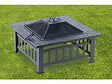 HABITAT ET JARDIN - Brasero avec couvercle anti braise "Flaméo" - Noir - vignette