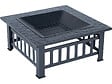 HABITAT ET JARDIN - Brasero avec couvercle anti braise "Flaméo" - Noir - vignette
