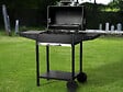 HABITAT ET JARDIN - Barbecue charbon de bois "Bizon" - 119 x 50 x 101 cm - Noir - vignette