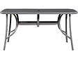 HABITAT ET JARDIN - Table et chaises de jardin en textilène "cordoba + Porto" 6 personnes gris clair - vignette