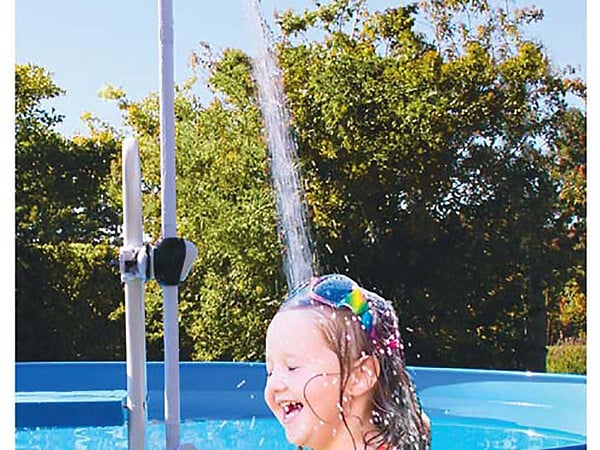 HABITAT ET JARDIN - Douche pour piscine hors sol "Niagara" - large