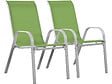 HABITAT ET JARDIN - Fauteuil jardin Textilène "Cordoba" - Phoenix - Vert - Lot de 2 - vignette