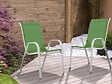 HABITAT ET JARDIN - Fauteuil jardin Textilène "Cordoba" - Phoenix - Vert - Lot de 2 - vignette