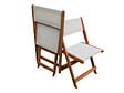 HABITAT ET JARDIN - Table et chaises de jardin en bois exotique  "Séoul" - 1 Table + 6 chaises - Maple - Beige - vignette
