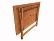 HABITAT ET JARDIN - Table et chaises de jardin en bois exotique "Hongkong 4" - Maple - Marron clair - vignette